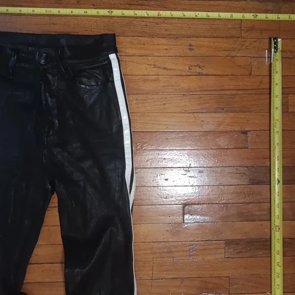 Rag & Bone Black Leather Pants - Picture 7 of 10